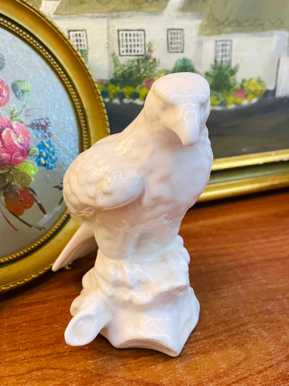 Ceramic Quail Bird from England | Fairy Garden & Home Decor