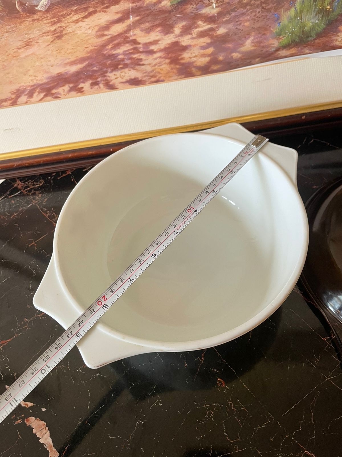 Large Vintage Pyrex Cherry Blossom Casserole Dish with Lid – England