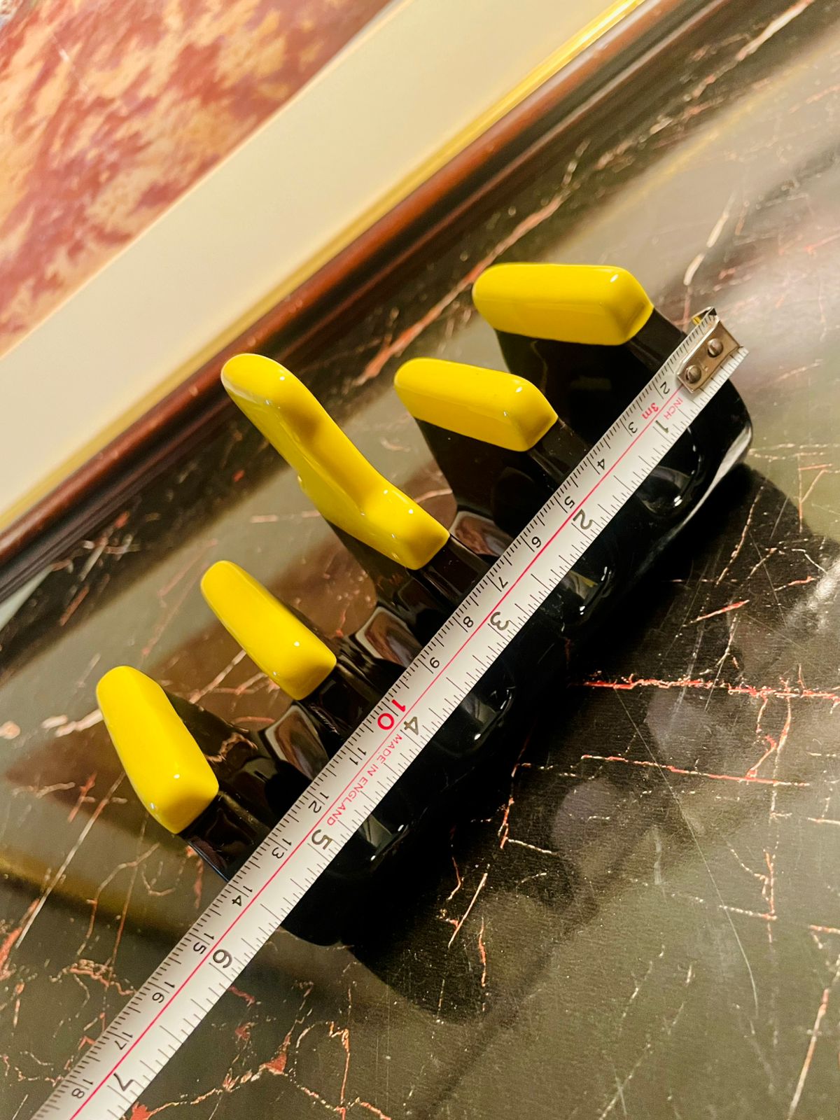 Marmite Limited Edition Ceramic Toast Rack – Iconic Yellow & Black Design