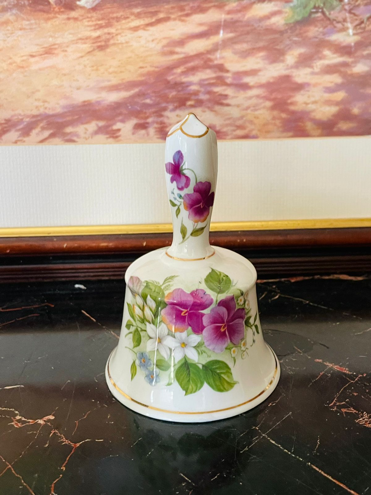 Richard Ellis LADY EVELYN Bone China Bell – Made in England, Mint Condition