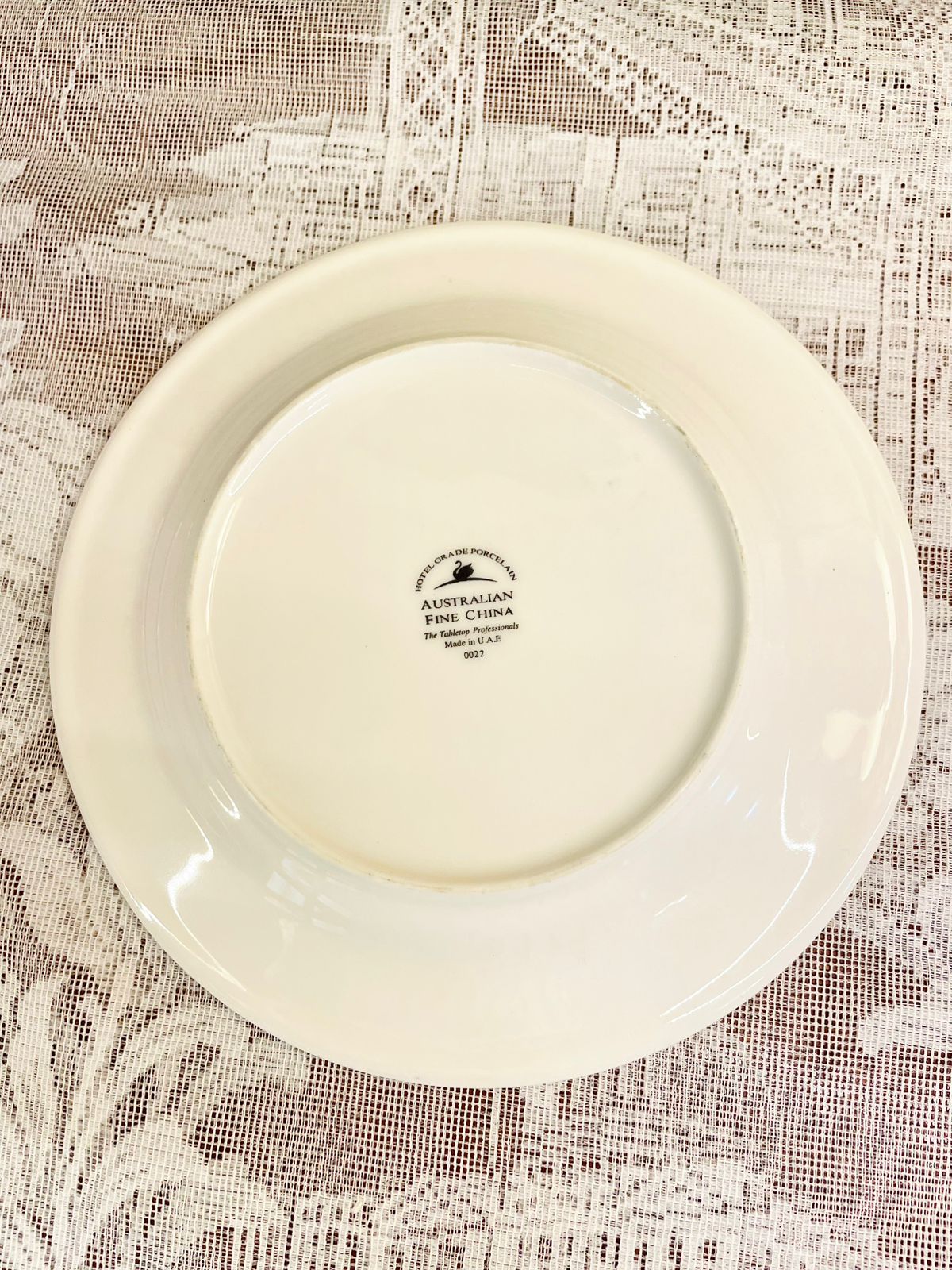 Australian Fine China Portion Guide Plate