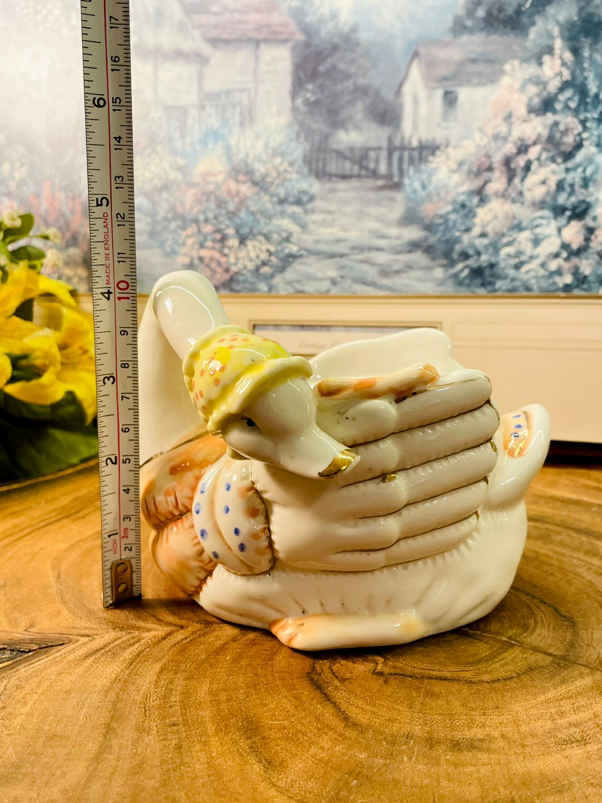 Vintage Porcelain Duck Planters Set of 2 – Cottage Decor
