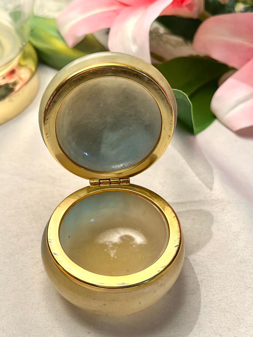 Vintage Venezia Ponte dei Sospiri Souvenir Trinket Box Approx. 6 cm