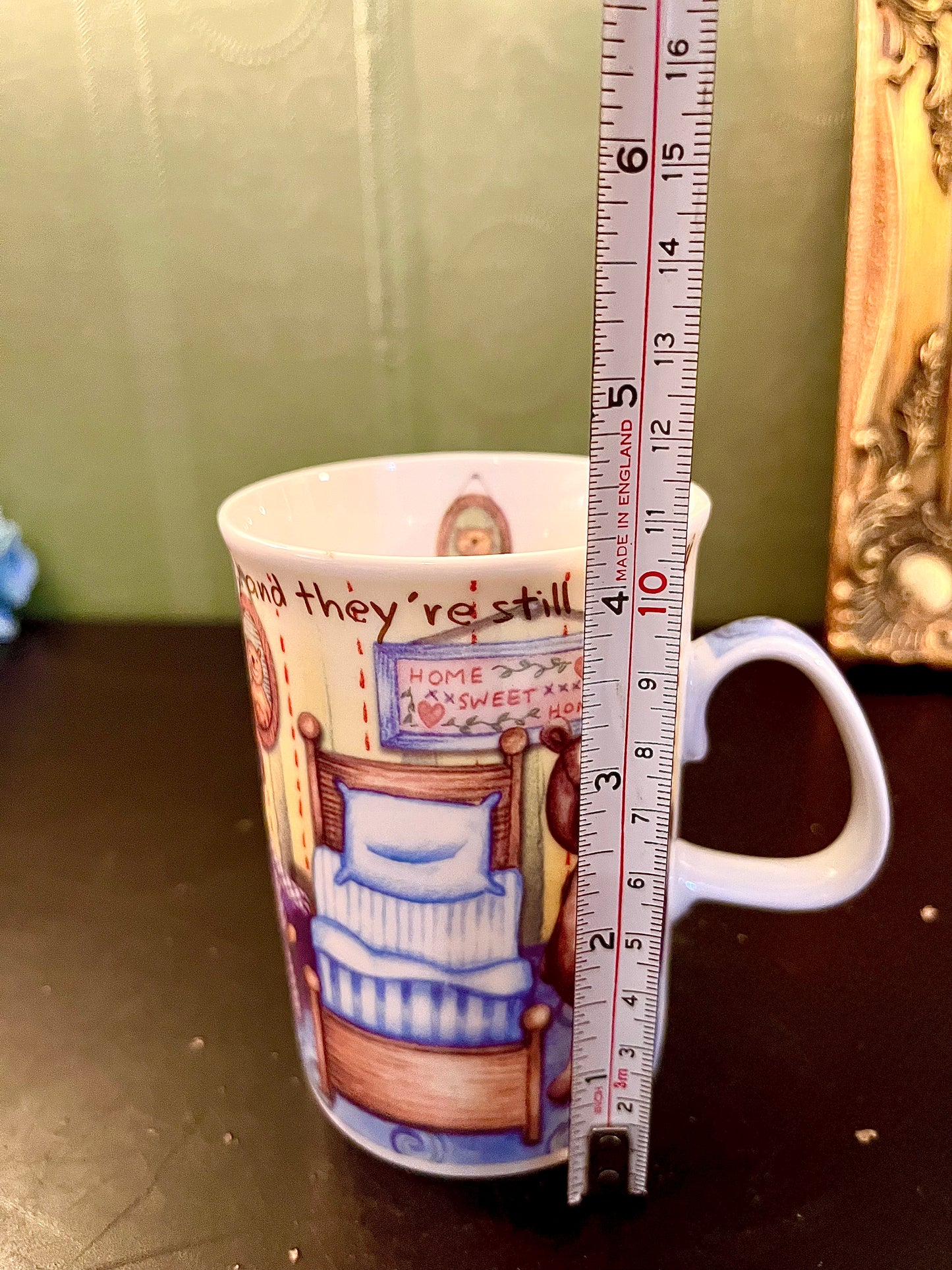 Home Sweet Home Ceramic Mug – Cozy Bedroom Coffee Cup