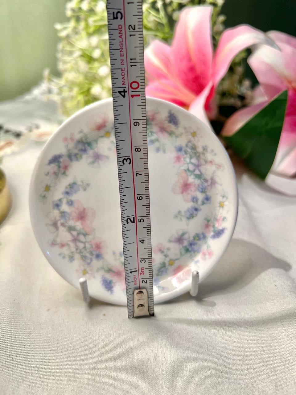 Wedgwood Angela Bone China Floral Plate 10 cm