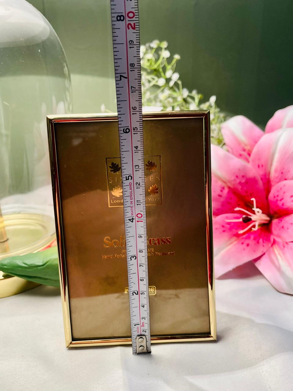 Six Trees Solid Brass Photo Frame 15 cm