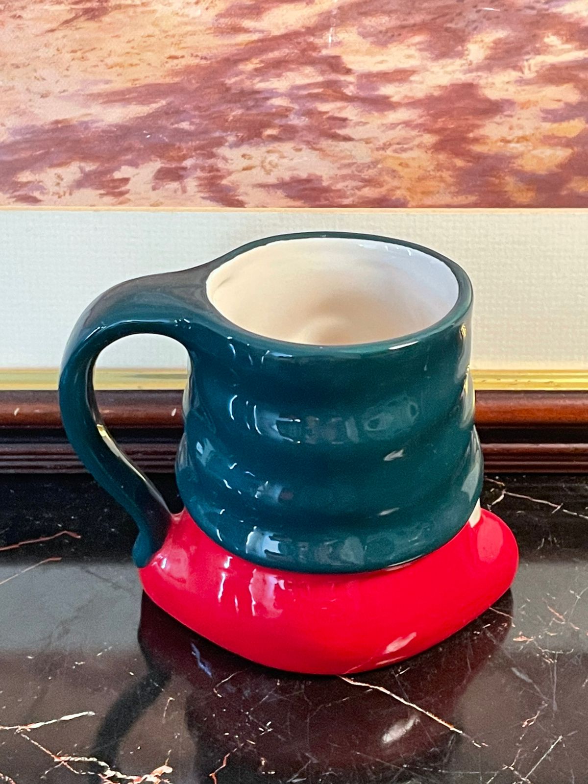 Christmas Gnome Mug – Whimsical Holiday Ceramic Coffee Cup