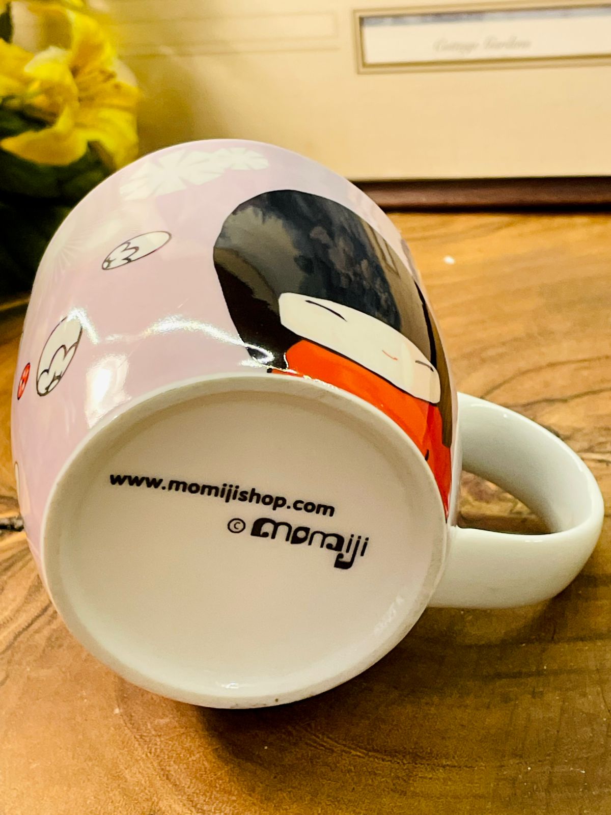 Momiji Character Ceramic Mug | Kawaii Collectible Tea Cup
