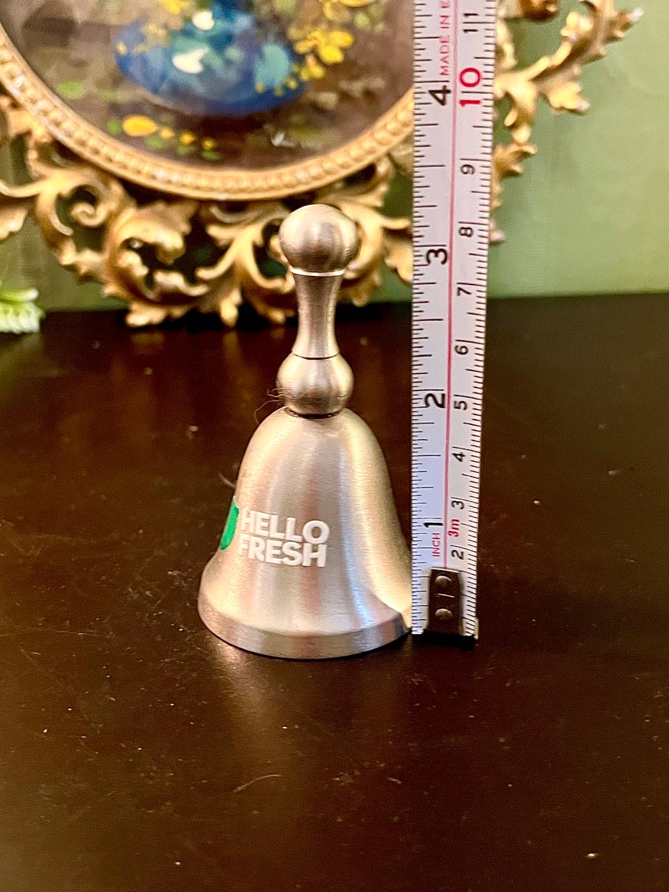 HelloFresh Stainless Steel Hand Bell