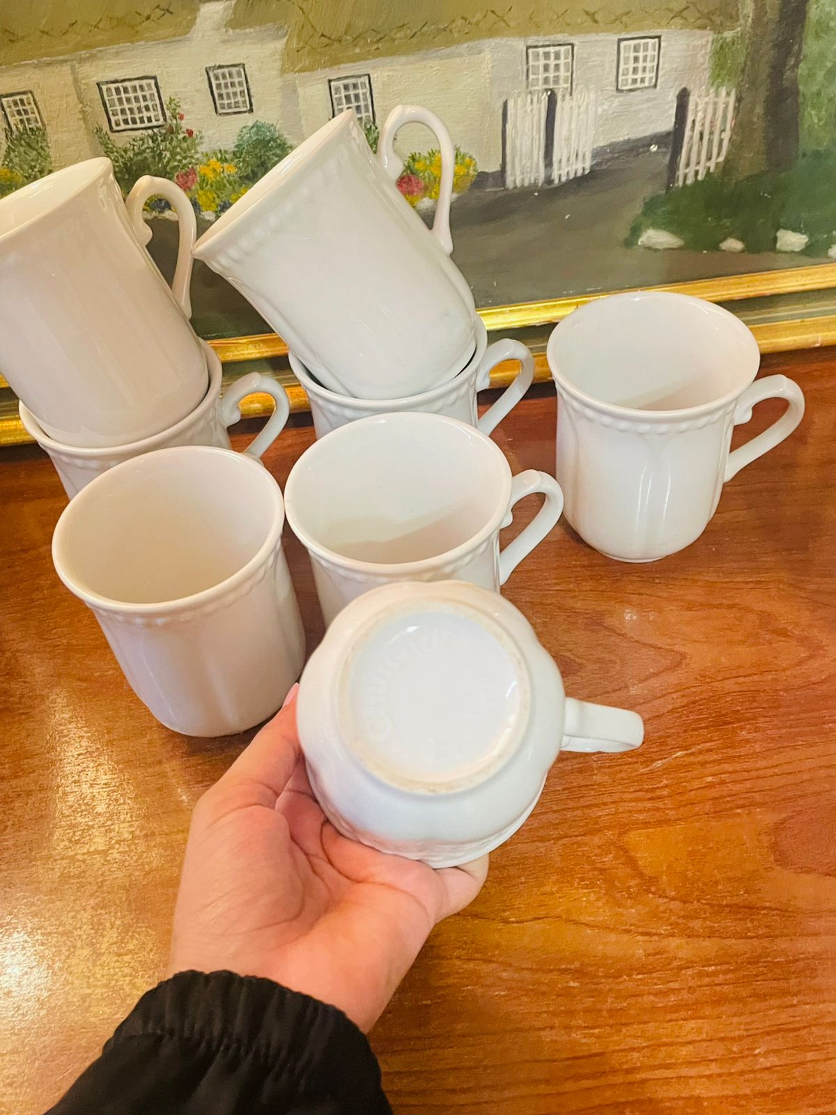 Set of 8 Churchill Buckingham Mugs – Classic English Ceramic Tea Mug for Daily Use or Collectors