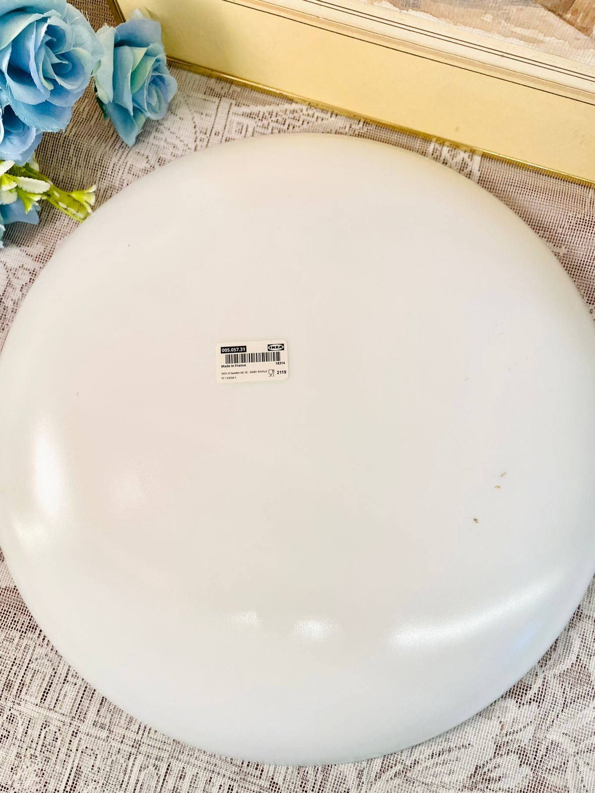 Dear Santa Christmas Plate – Cookies & Carrot Tray, Oven Safe