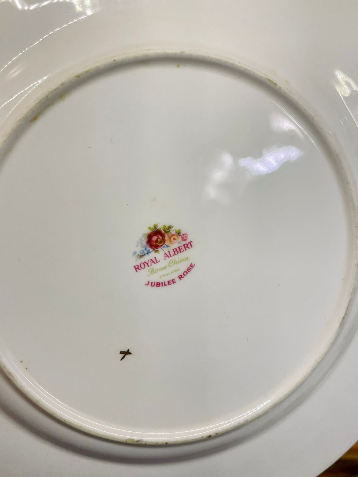 Royal Albert “Jubilee Rose” Bone China Plate – Made in England