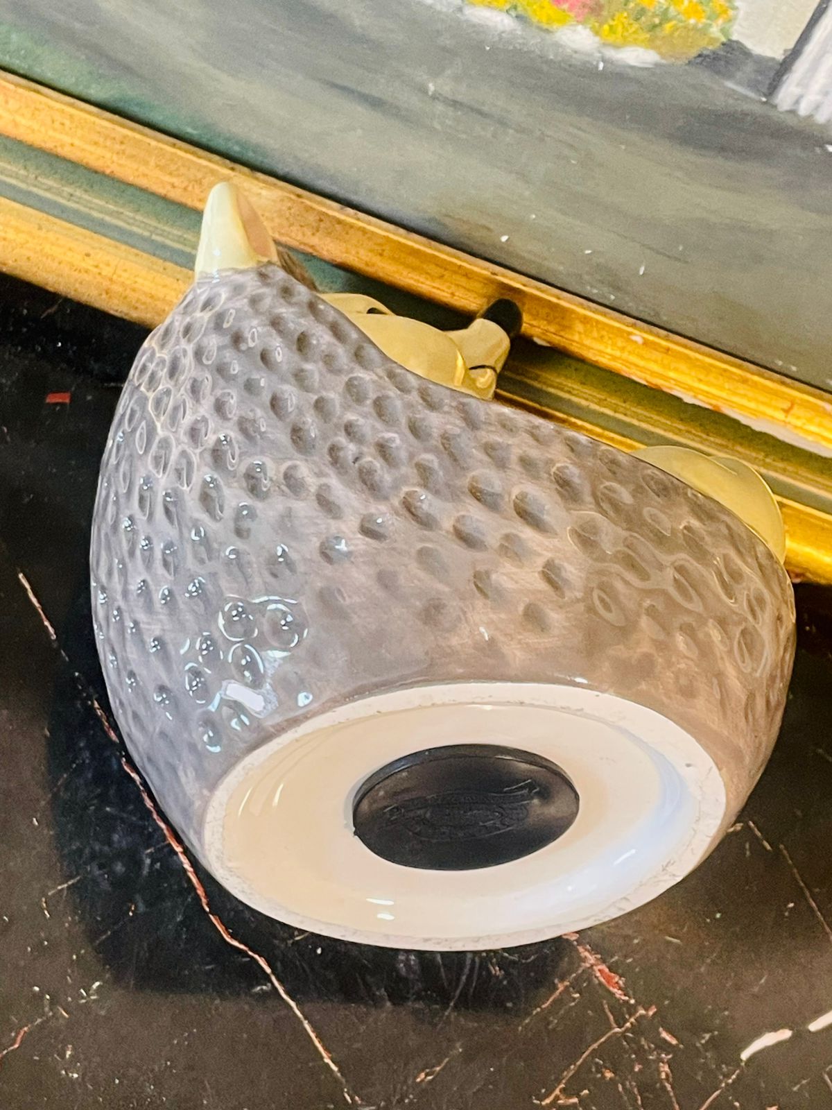 Adorable Ceramic Hedgehog Money Bank – Glazed Finish