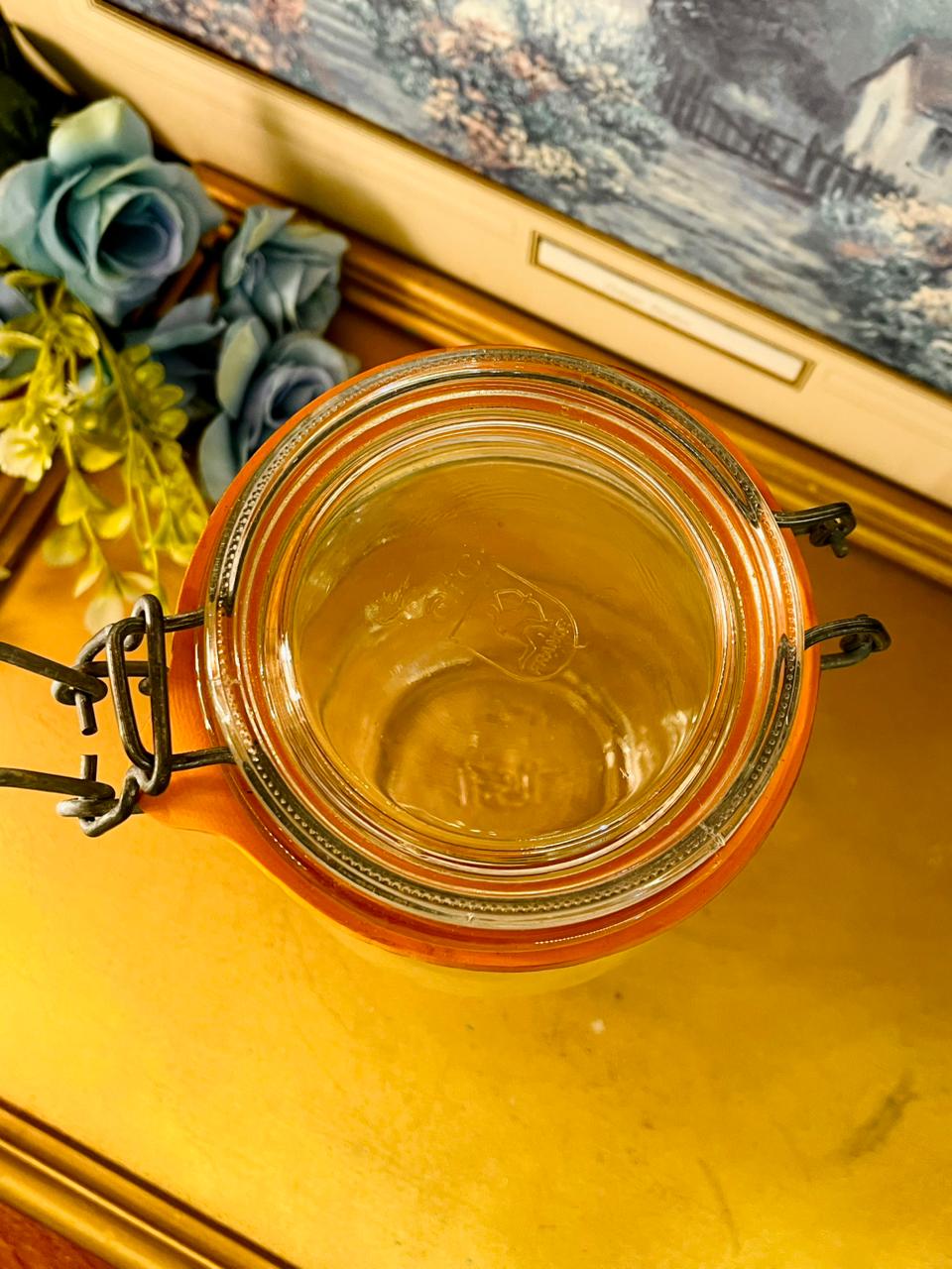 Tall Airtight Glass Jar Clip Lock Kitchen Storage Container
