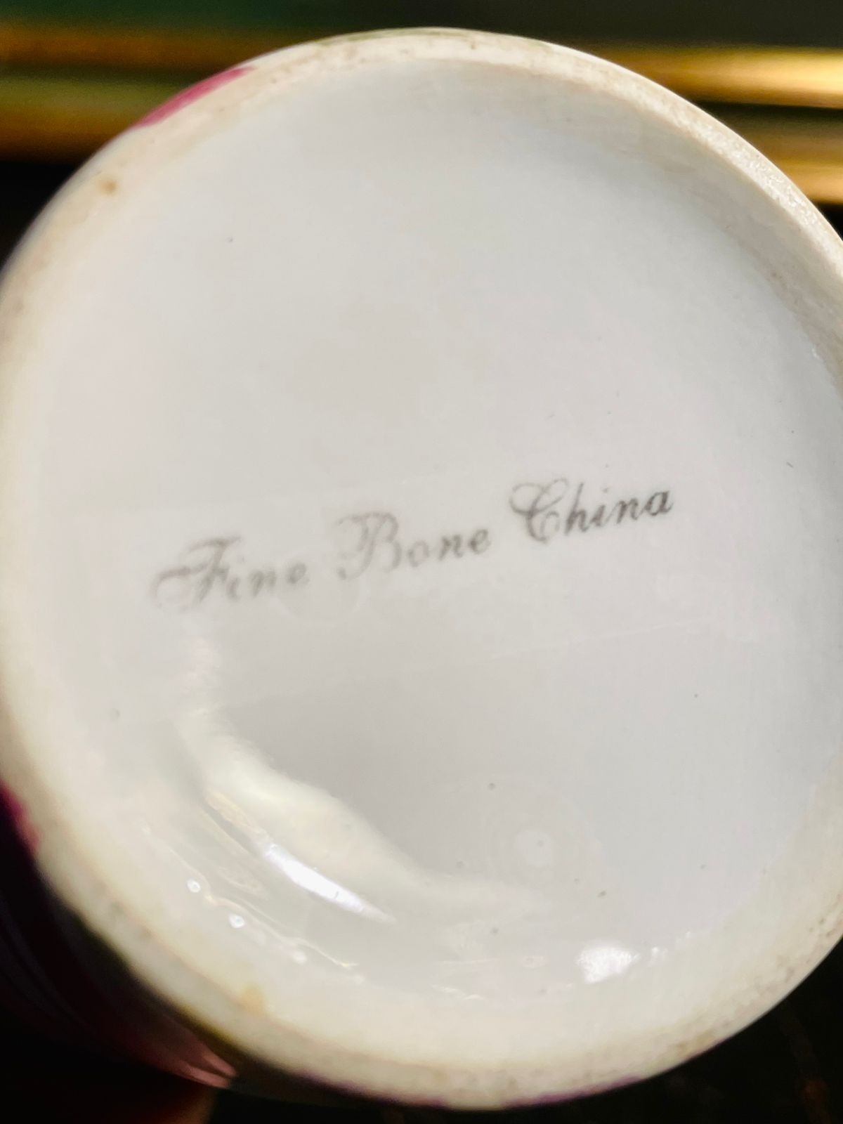 Fine Bone China Mug – Colorful Modern Stripe Design (England)