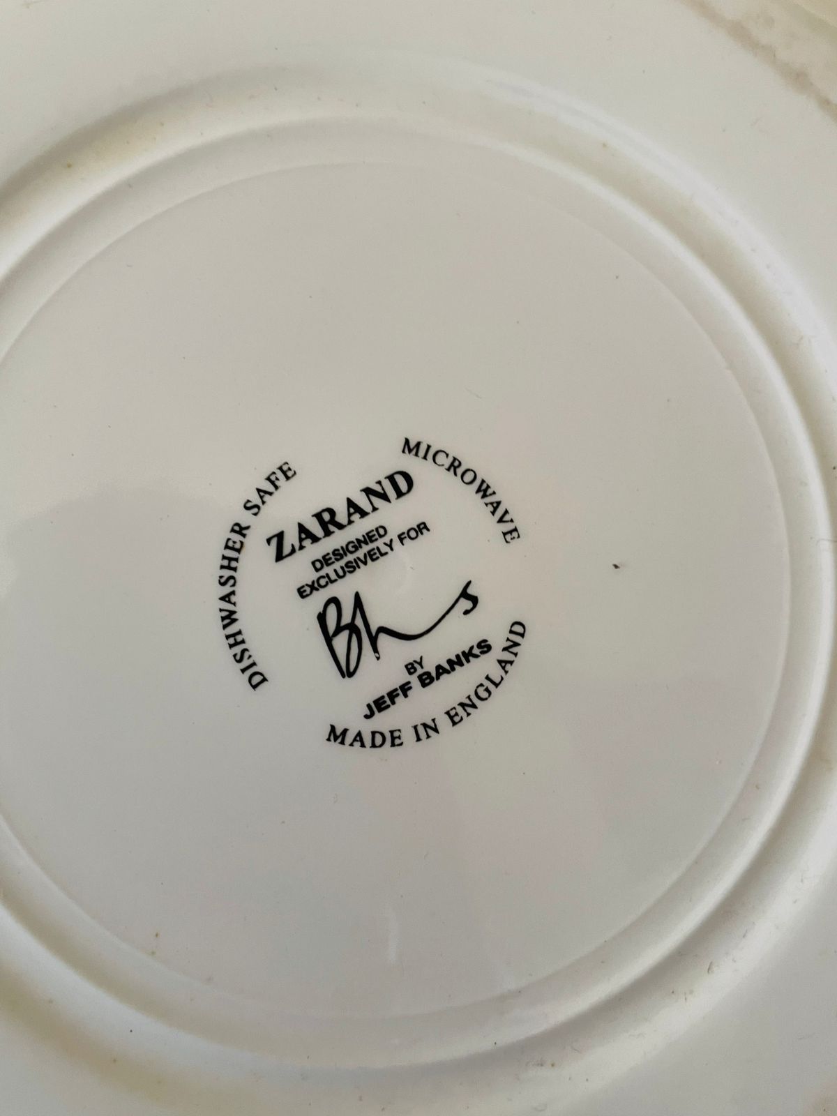 Set of 4 , Jeff Banks Zarand Dinner Plates – Designer Collection, Made in England