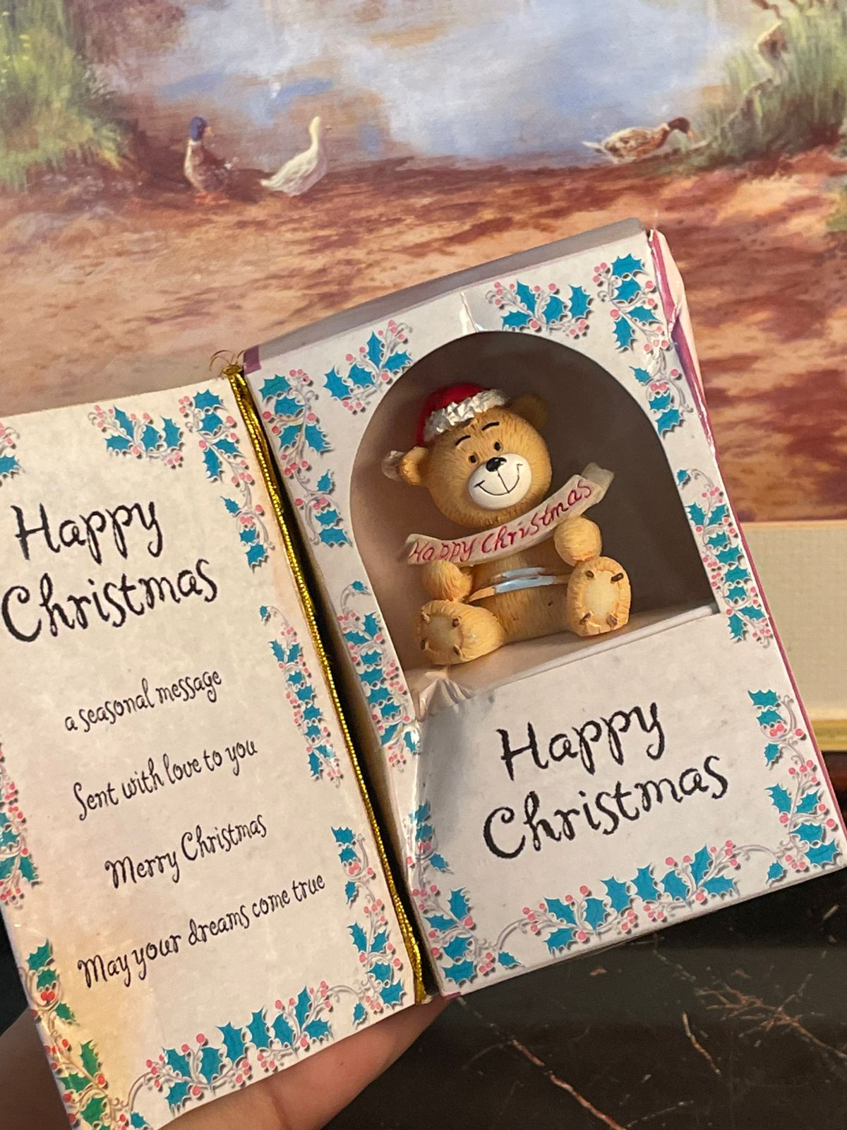 Musical Sentiments Christmas Bear – Regency