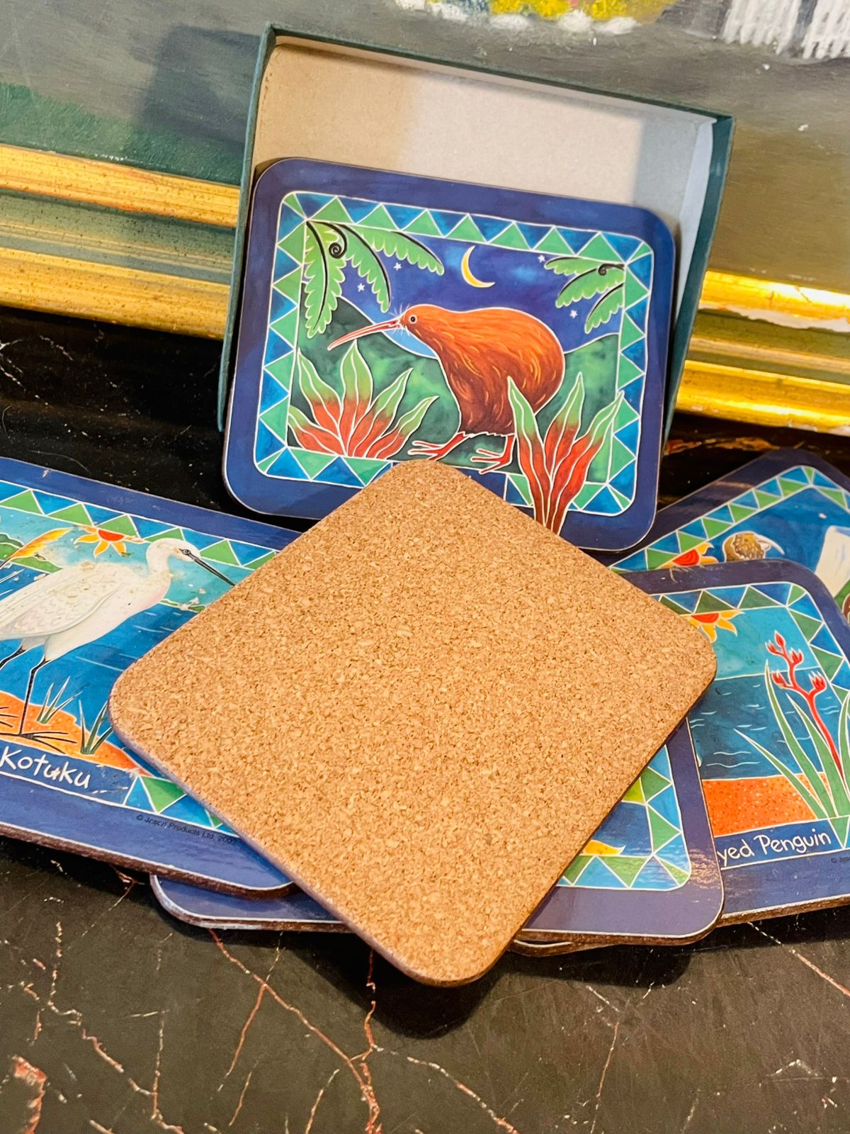 Jason “Make the Occasion” 6-Piece Coaster Set – New Zealand Birds Series