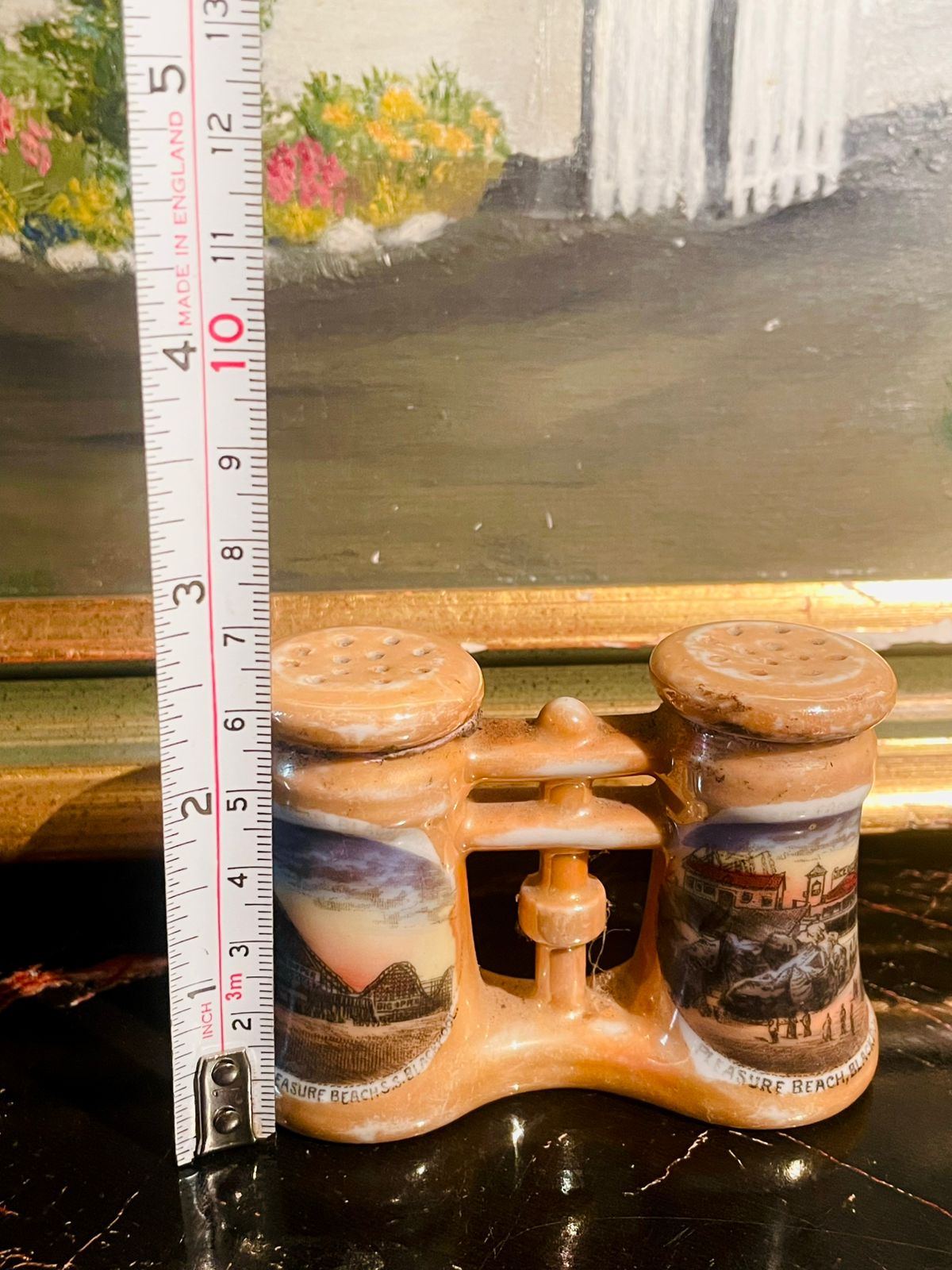 Vintage Novelty Souvenir of Southend — Ceramic Cruet Set