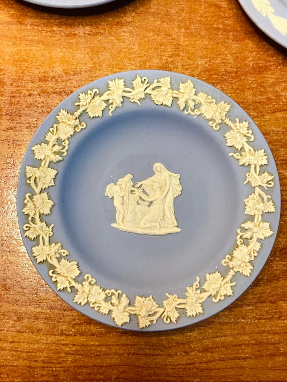 Rare Find Wedgwood Jasperware Trinket Plate | England