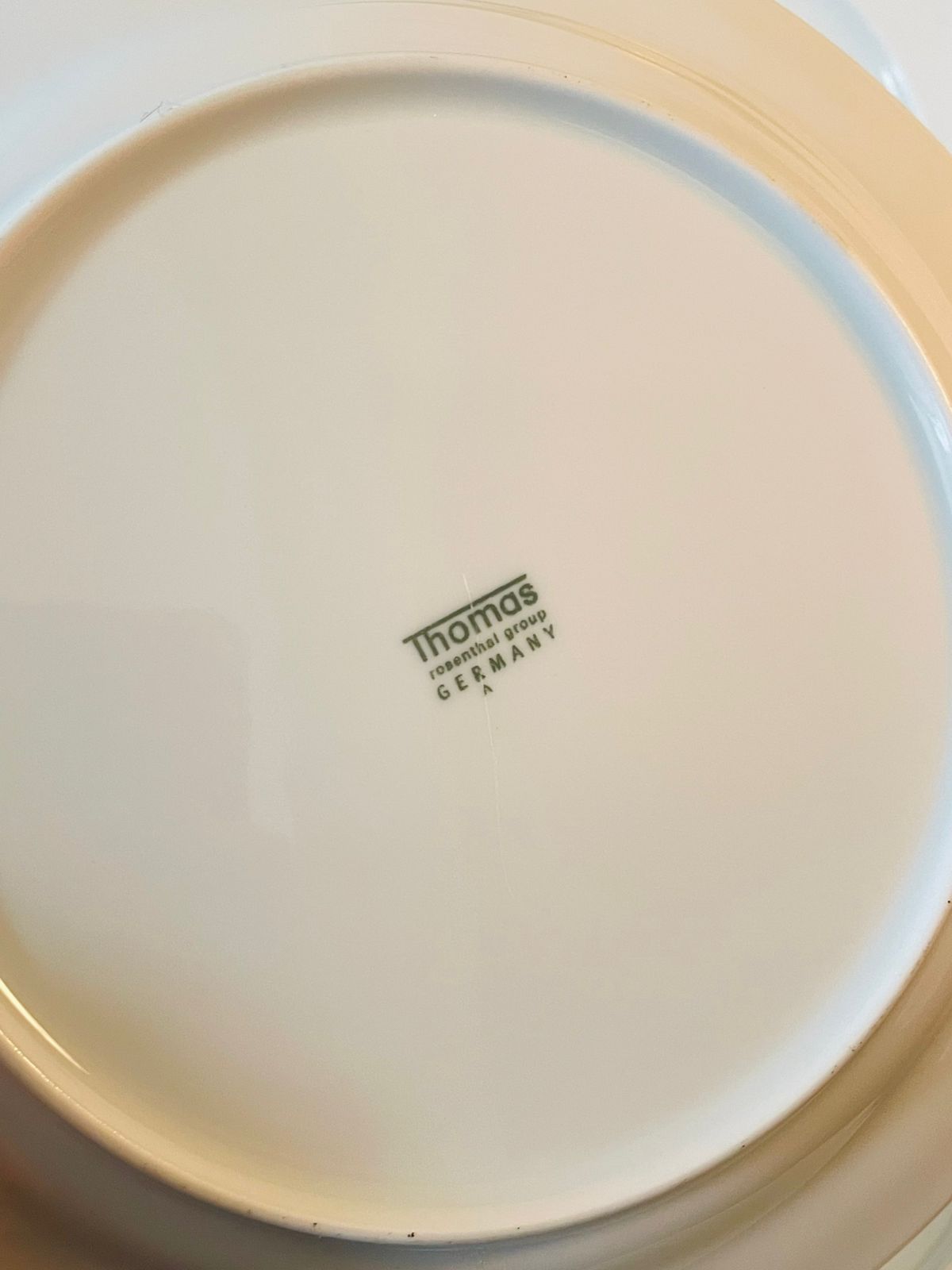 Germany Modern White Porcelain Dinner Plates – Set of 4