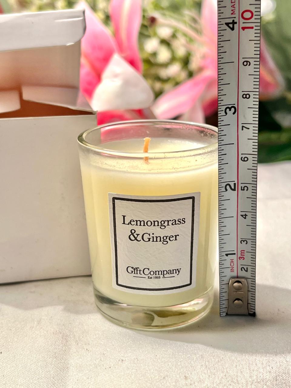 Gift Company Lemongrass & Ginger Candle Approx. 7 cm