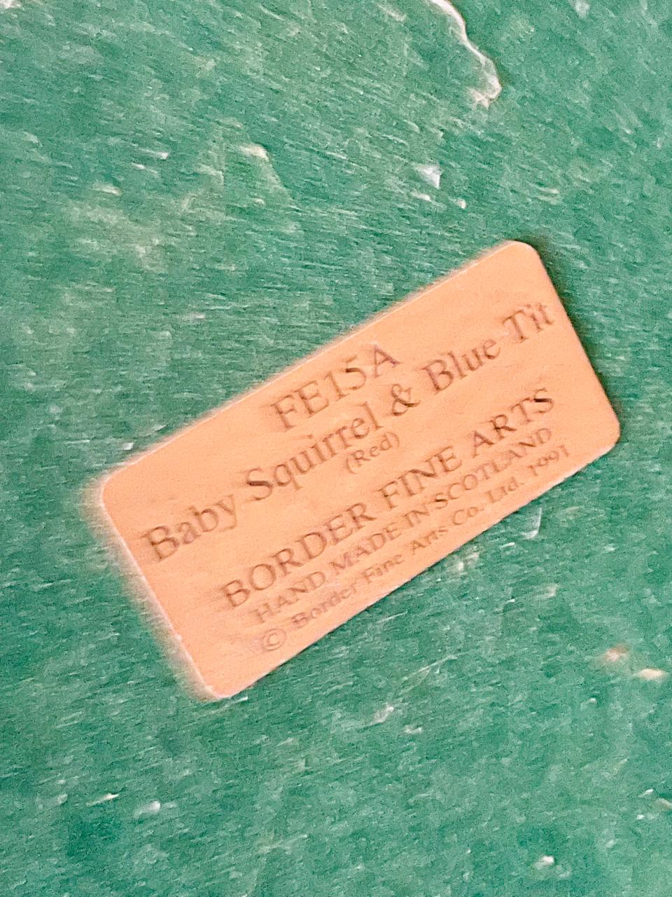 Border Fine Arts Collectible Bird Figurine – Hand Made in Scotland (1991)