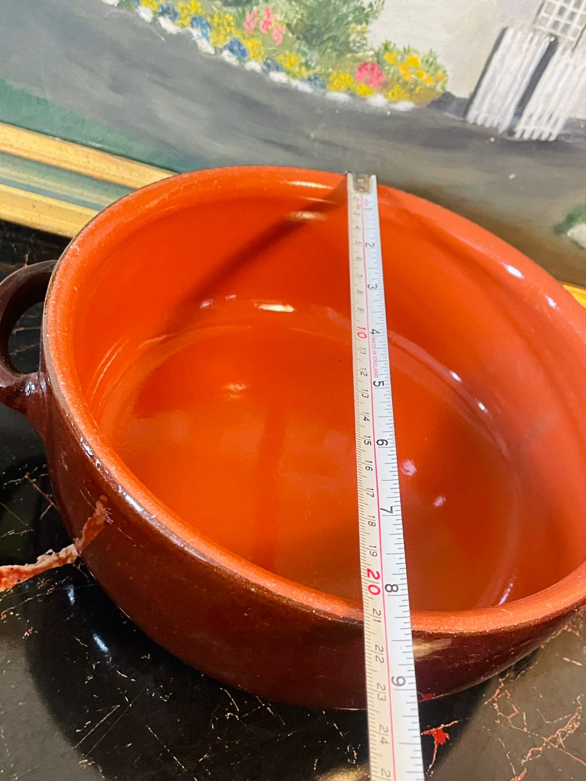 Large Teracotta Tureen / Casserole Dish with Lid for cooking purpose – Made in Germany