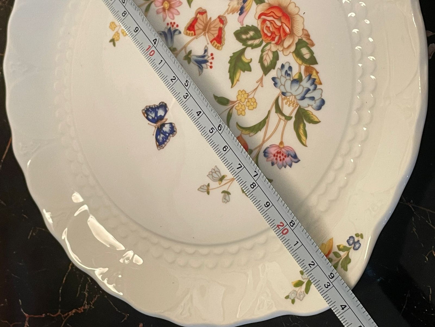 Aynsley Cottage Garden Fine Bone China Serving Plate – England