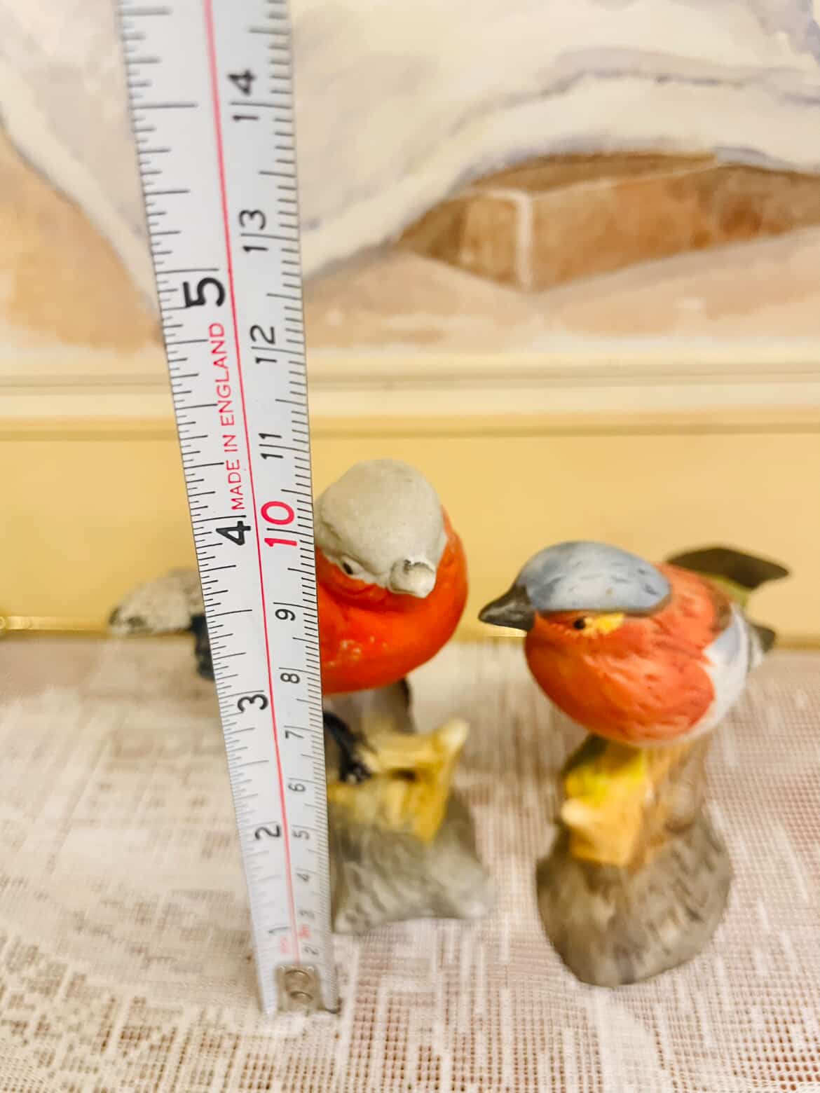 Vintage Bird Figurines Set – Hand Painted Porcelain Collectibles