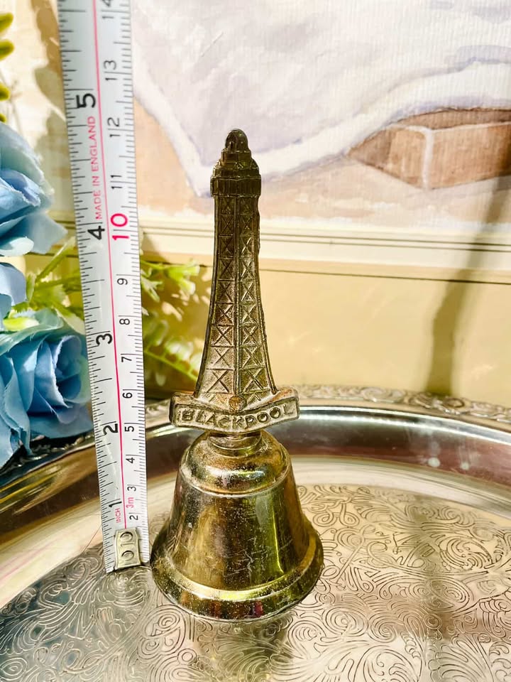 Vintage Blackpool Tower Souvenir Brass Bell
