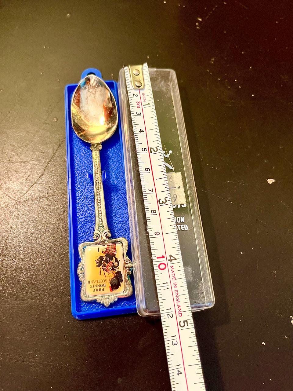 Vintage Fraser Bonnie Scotland Collectible Spoon 13 cm Boxed