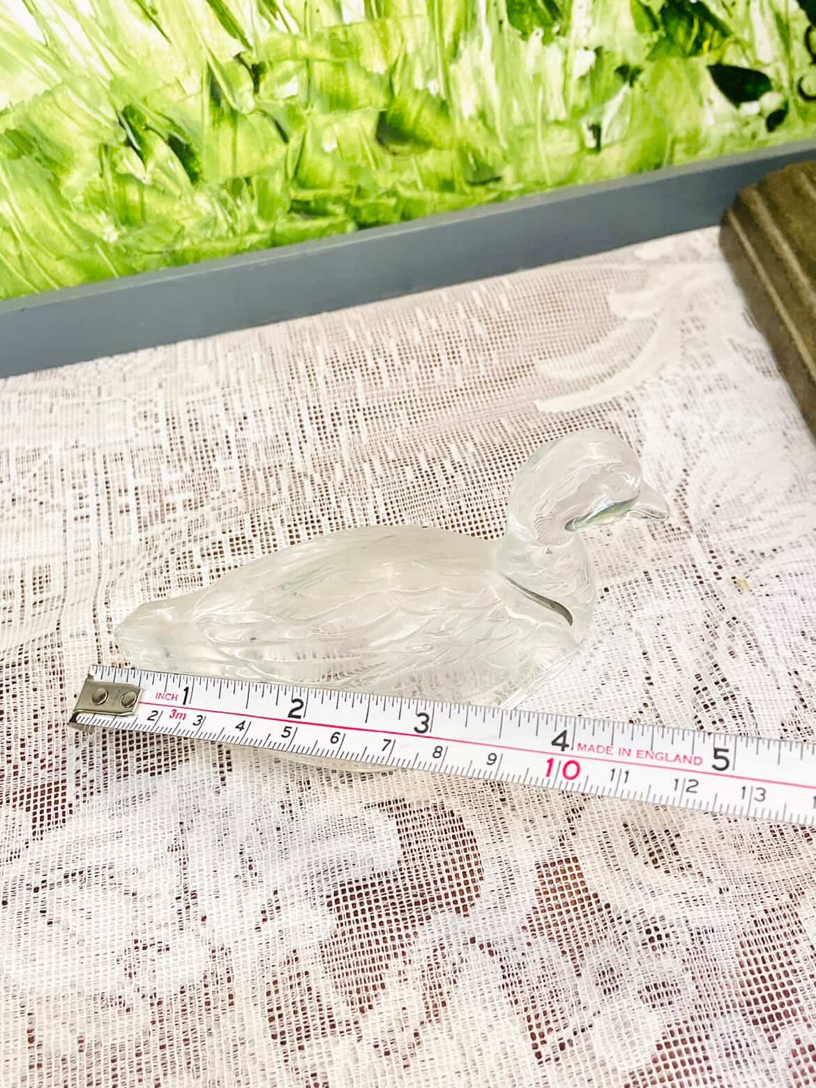 Crystal Duck Decorative Ornament