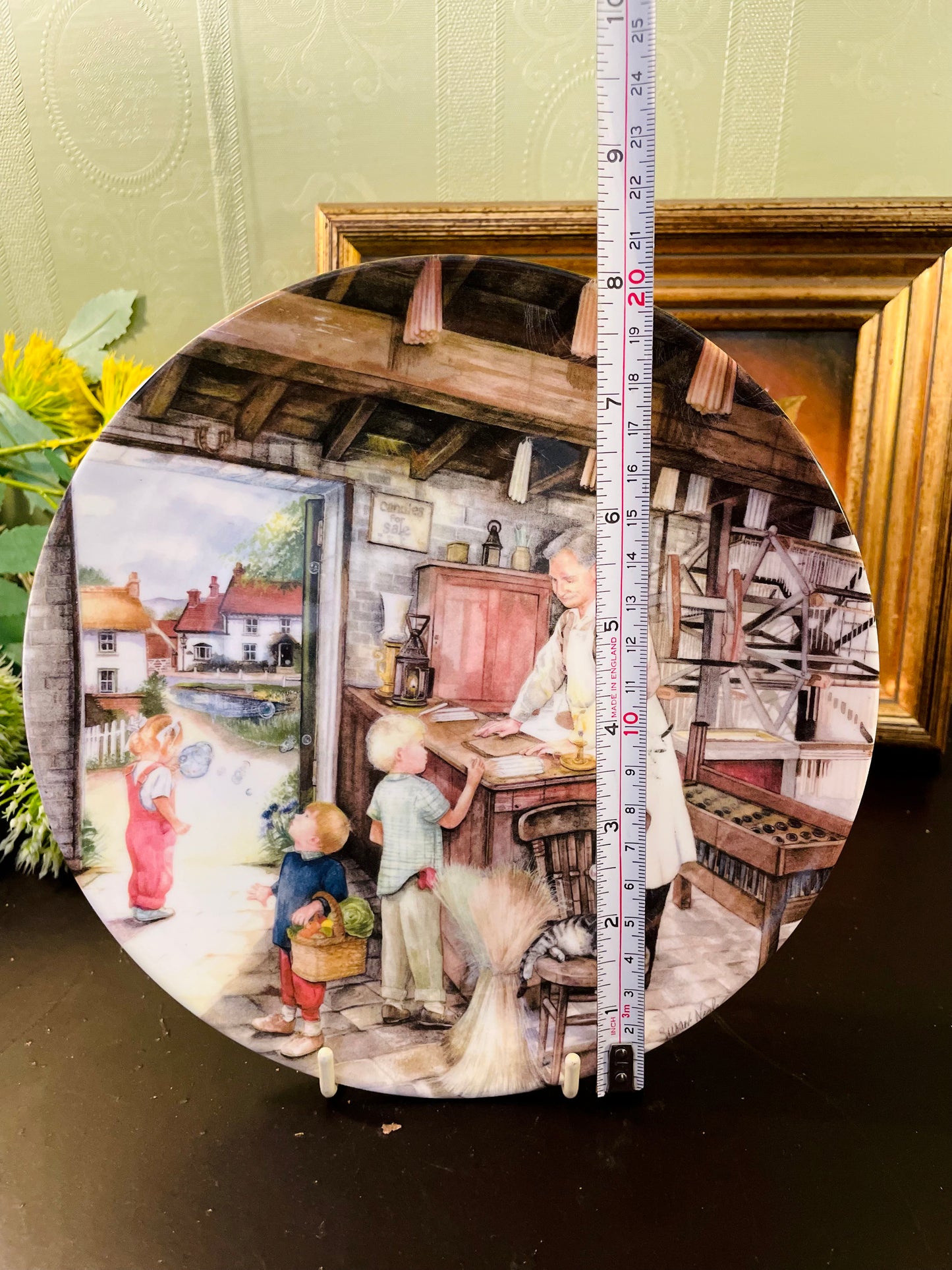 Royal Doulton The Candle Maker Collector Plate 8 Inch 1991