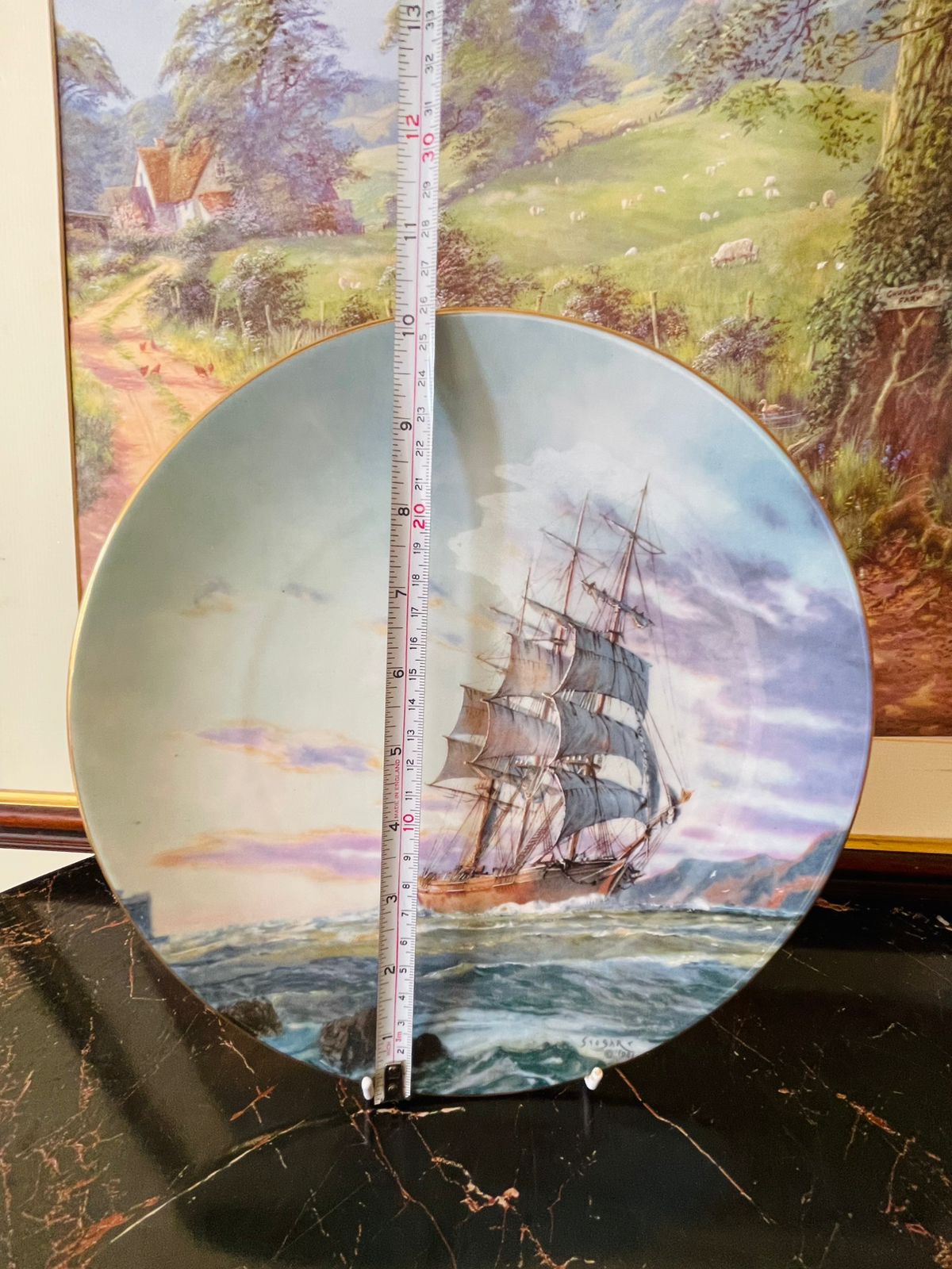 Royal Doulton “Journey’s End” Collectors Plate – Limited Edition (1984)