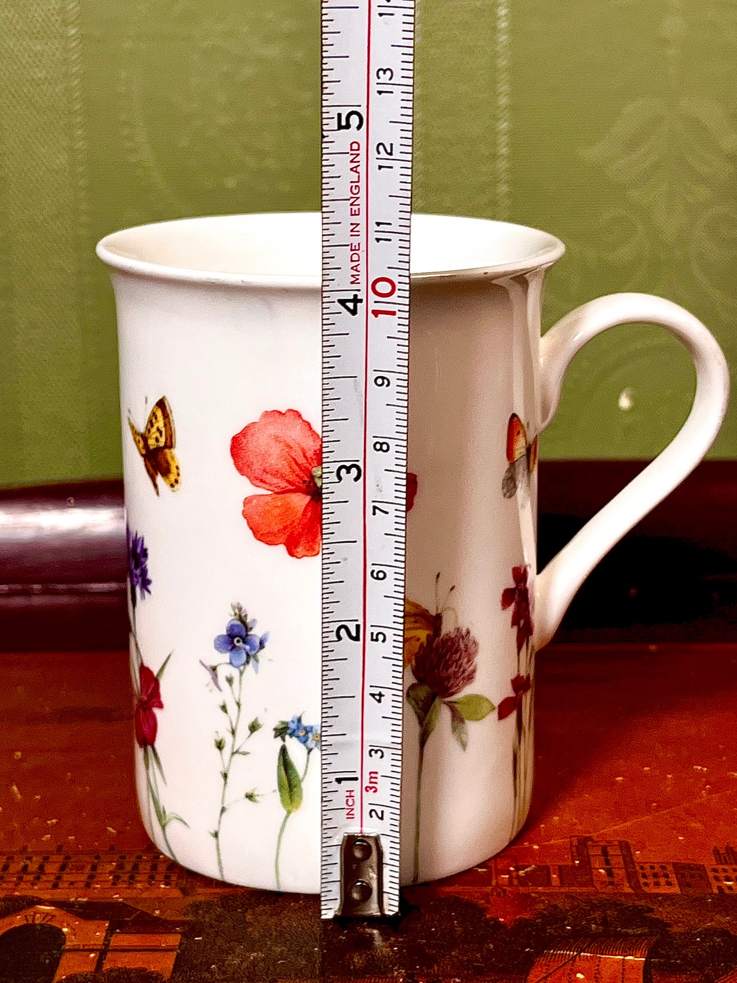 Stechcol Fine Bone China Wildflower & Butterfly Mug – Heath McCabe England
