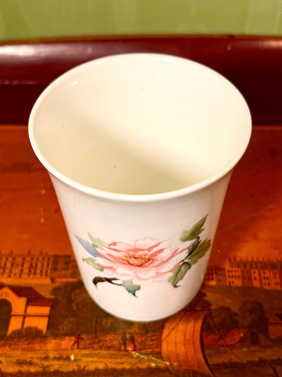 Hediya English Fine Bone China Floral Vase 5 Inch | Vintage Bone China Bud Vase