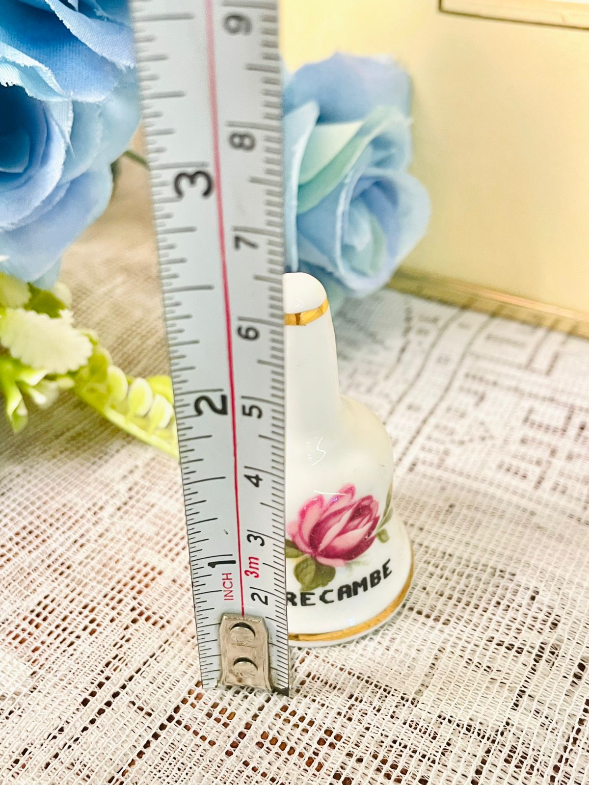 Vintage Morecambe Porcelain Souvenir Bell