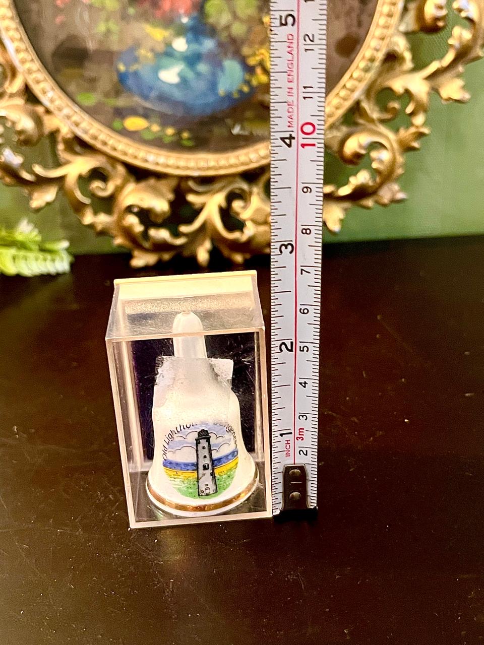 Mini Lighthouse Porcelain Bell in Display Box