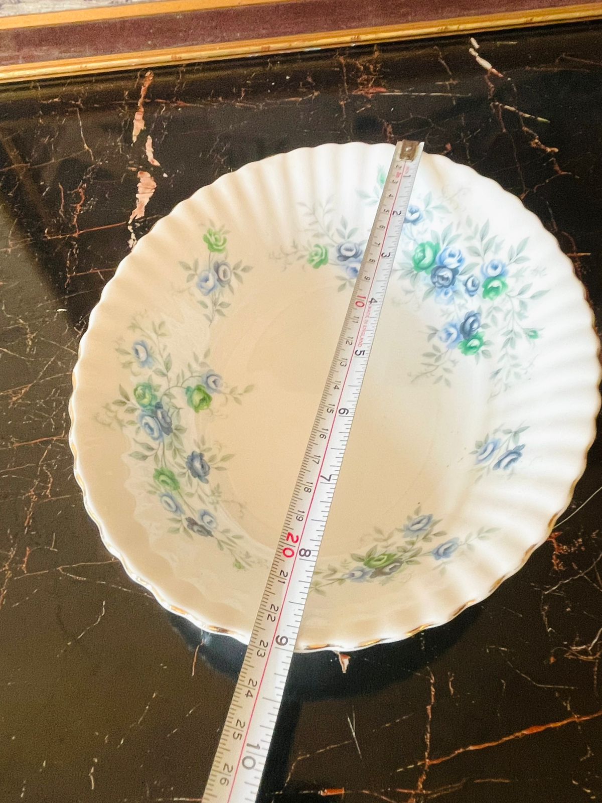 Royal Albert “Inspiration” Floral Large Oval Serving Bowl – England