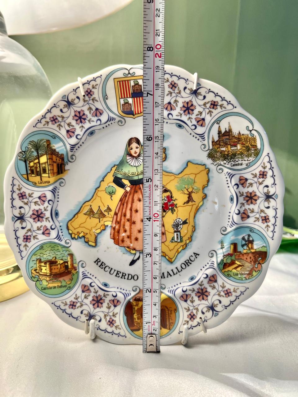 Decorados Mallorquines Mallorca Decorative Wall Plate 18cm