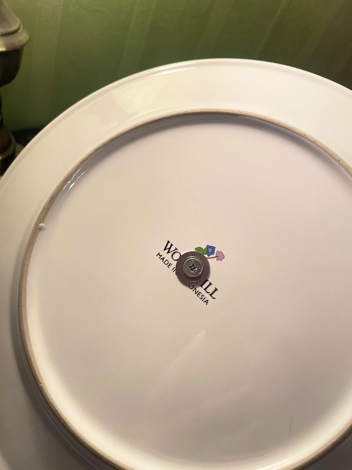 Woodhill Floral Handled Serving Plate