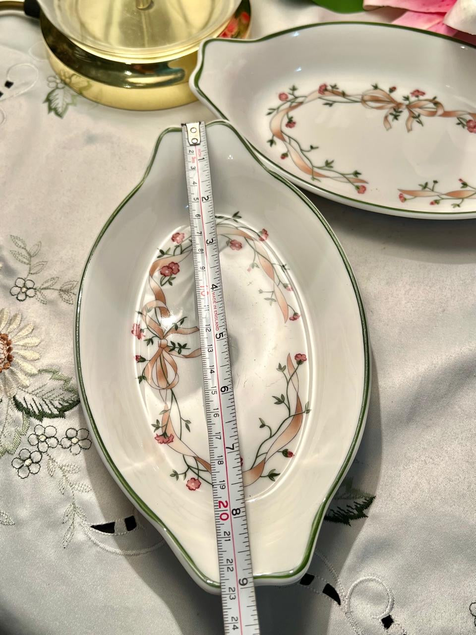 Johnson Brothers Eternal Beau Floral Oven-Safe Dishes Set of 2 23 cm