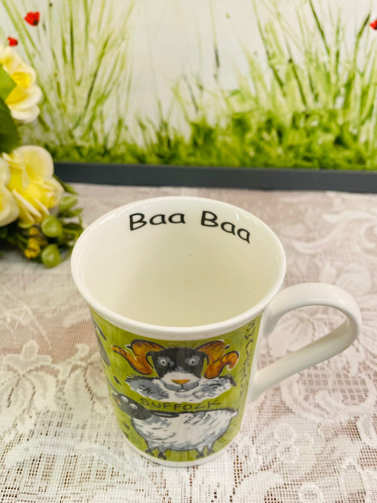 Dunoon Suffolk Sheep Fine Bone China Mug