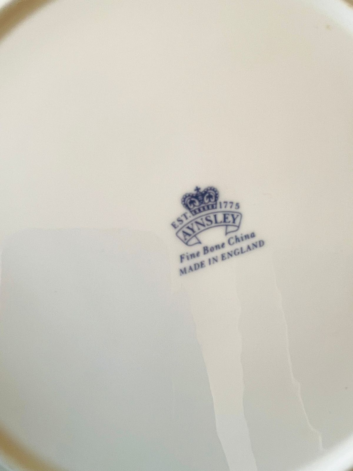 Aynsley “Ruby Wedding Anniversary” Fine Bone China Plate 8 inches – England