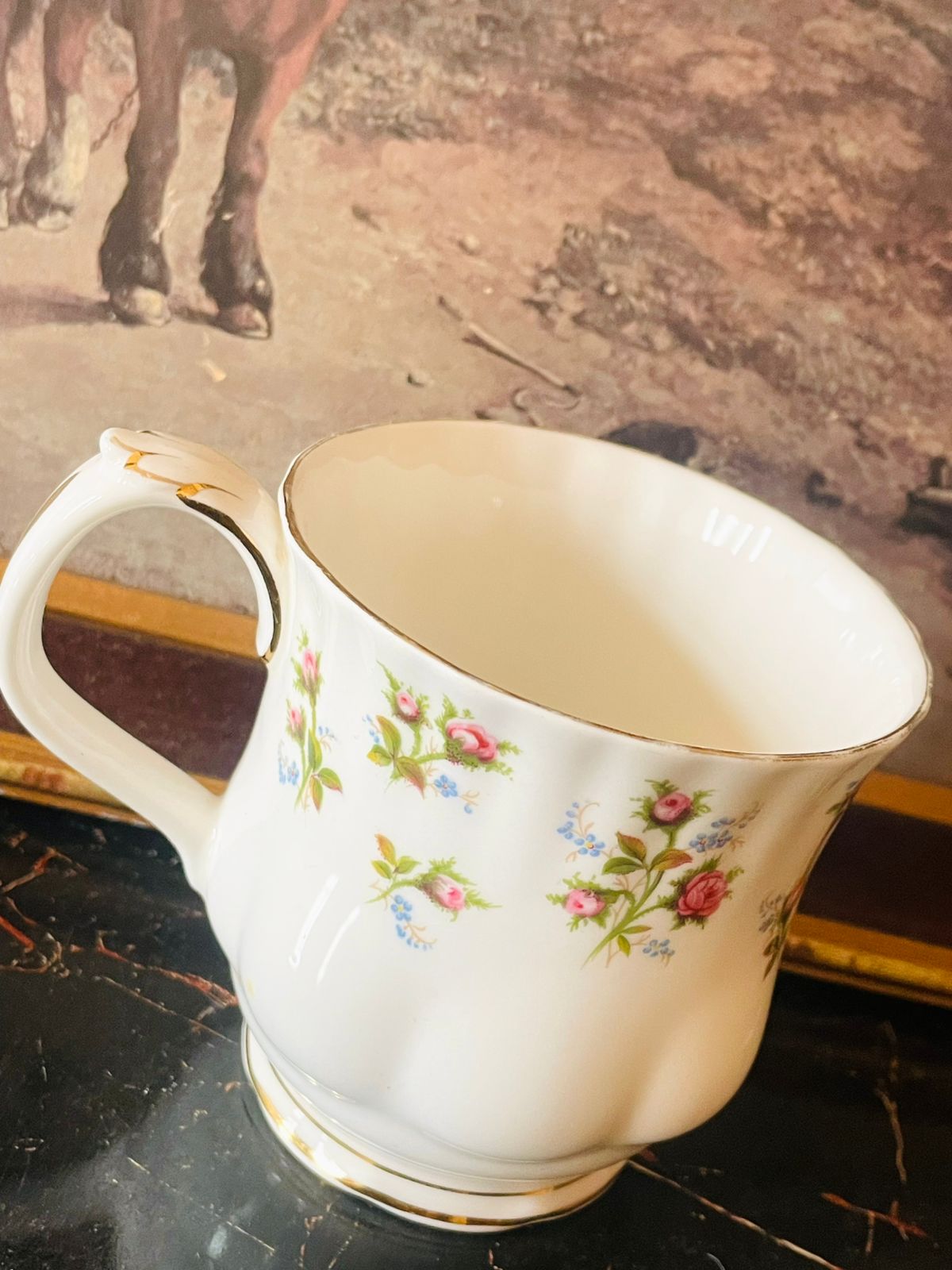 (Rare Find) Royal Albert “Winsome” Fine Bone China Mug – England
