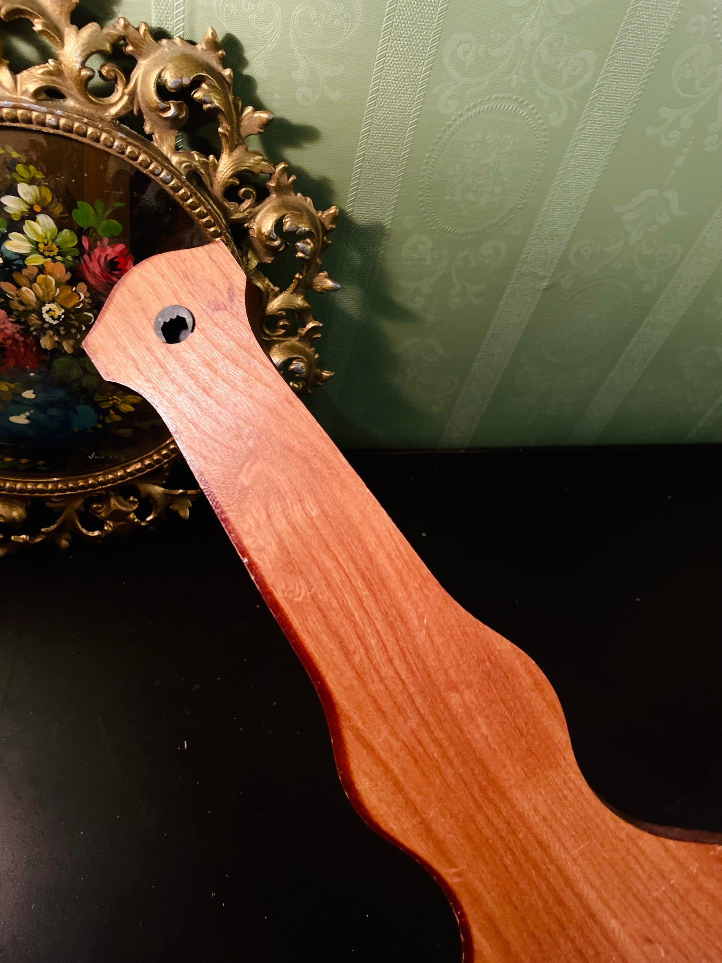 Vintage Weathermaster Wooden Barometer Thermometer