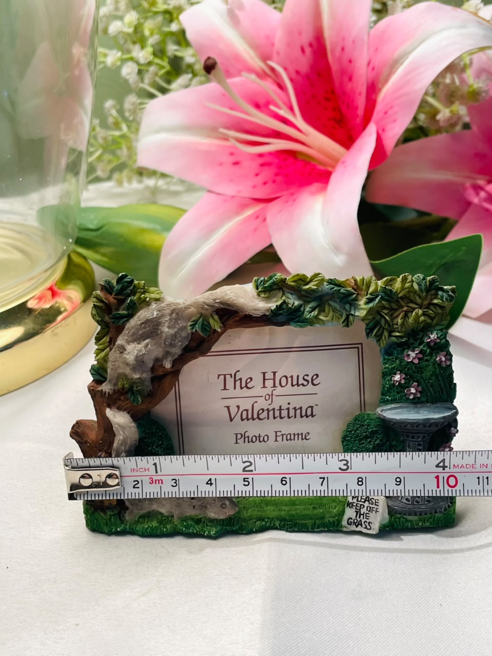The House of Valentina Woodland Photo Frame Approx. 4 Inch