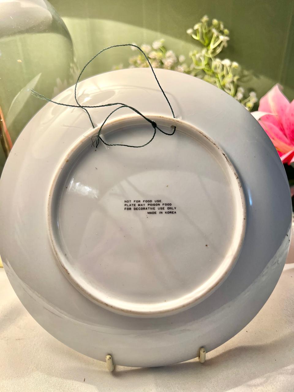 Baby Birth Record Decorative Wall Plate 20cm