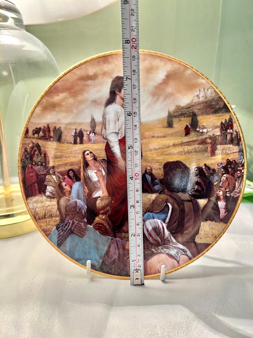 Arteffects Sermon on the Mount 23K Gold Plate, 8 in